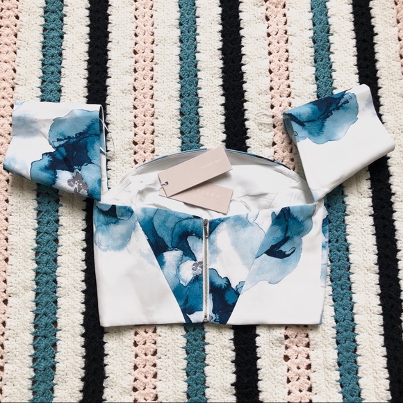 Keepsake the Label Sublime Print Bodice Crop Top - Picture 5 of 8